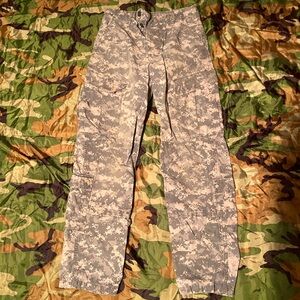 Digital Camo combat trousers